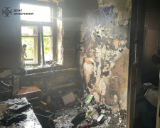 У Запоріжжі сталася пожежа у приватному будинку - загинула пенсіонерка (фото)