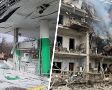 Бомби - на будинки, дрон - по заправці: росіяни атакують Запорізьку область (фото) 