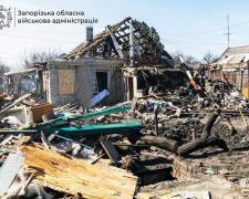  &quot;Повністю зруйновані п’ять, пошкоджені 50 будинків&quot; — у Запорізькій області росіяни керованою авіабомбою вбили мешканця села  