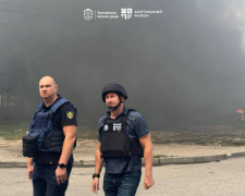 Наслідки атаки в Хортицькому районі 7 вересня.