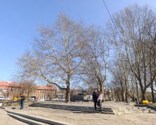 Площа Свободи в Запоріжжі. Фото: Антоніна Фролова