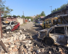Наслідки ворожої атаки на Запоріжжя вночі 11 серпня, фото Державної екологічної інспекції Південного округу