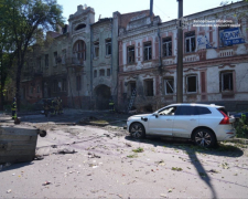 Історичний будинок Пашутіних у Запоріжжі після російського обстрілу 30 червня 2026 року. Фото: ЗОВА