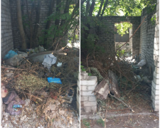 У Дніпровському районі Запоріжжя знайшли стихійне звалище – коли приберуть сміття (фото)