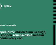 ДПСУ запустила онлайн-сервіс: українці можуть перевіряти обмеження на виїзд за кордон