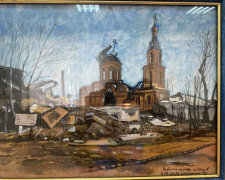 Оріхівський напрямок на полотнах - у Запоріжжі відкрили незвичайну виставку художника та військового (фото)
