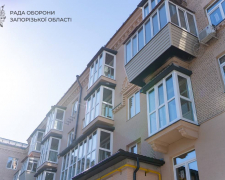 У Запоріжжі більш ніж на 90% завершили відбудову будинку на проспекті Соборному