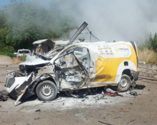 16 червня у Запоріжжі ворог пошкодив авто «Укрпошти», водія госпіталізовано.