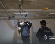 Безпечне навчання: у Запоріжжі ремонтують укриття гімназії — коли планують завершити (фото)