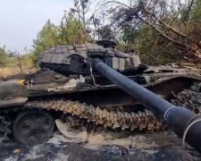 Запорізькі захисники влучним пострілом знищили російський танк - відео