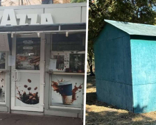 У Запоріжжі демонтували незаконні гаражі та кіоск із продажу кави