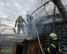 Димар підвів - у Запоріжжі загорівся дачний будиночок (фото)