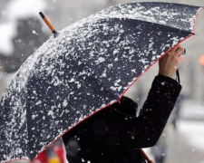 Мокрий сніг та пориви вітру – у Запоріжжі очікується погіршення погоди