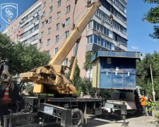 У Запоріжжі демонтували чергову незаконну споруду (фото)