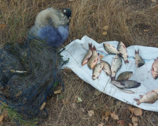 Наловив риби на 25 тисяч - на Дніпровському водосховищі затримали браконьєра (фото)