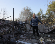 Наслідки обстрілів Запорізької області 15 серпня. Фото: Національна поліція
