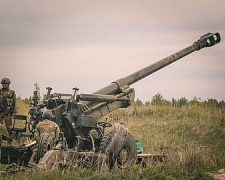 На передовій в Запорізькій області артилеристи нищать ворогів з іноземних гармат - відео
