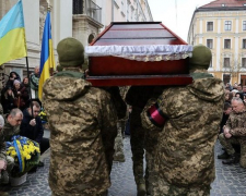 Загиблого бердянця поховали у Львові на Личаківському кладовищі