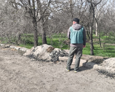 У Запоріжжі знайшли стихійне сміттєзвалище на вулиці Глісерній, фото: Держекоінспекція Південного округу