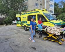 Туди, де чекають - маломобільну жінку евакуювали із Запоріжжя до сина на Львівщину (фото)