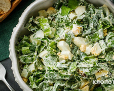 Зелено та смачно – рецепт приготування салату з щавлю