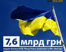 Найбільша приватна підтримка: за 2 роки повномасштабної війни Рінат Ахметов спрямував 7,6 млрд грн на допомогу Україні та українцям