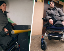 У Запоріжжі в будинку, де живе ветеран Олександр, встановили підйомник