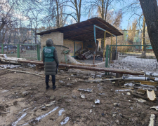 Усіяна та посічена уламками земля: у Запоріжжі Космічний район обстежили екологи (фото)