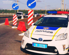 Обмежений рух, фото патрульної поліції