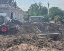 Мешканці селища в Запорізькій області після ворожих обстрілів залишилися без даху над головою
