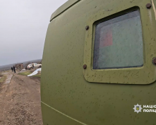 Евакуація з прифронтових населених пунктів на Запоріжжі. Фото: скріншот з відео Національної поліції