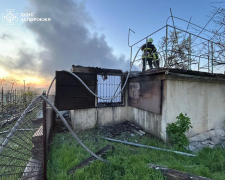 У Запоріжжі підчас пожежі загинула людина, фото ГУ ДСНС України у Запорізькій області