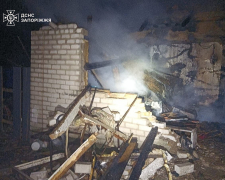 Російські удари по Запорізькому району: є загиблий і поранені,  фото: ДСНС України у Запорізькій області 