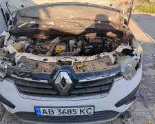 КАБ пошкодив автомобіль медиків Червоного Хреста у Запорізькій області