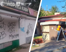 Комунальники демонтували незаконні тимчасові споруди в Олександрівському та Хортицькому районах