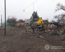 Наслідки ворожих обстрілів Запорізької області за добу, фото Нацполіції