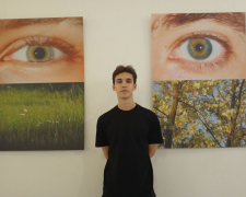 Чоловічі очі крупним планом - молодий запорізький фотограф презентував свою першу виставку