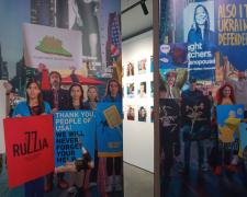 Виставка "Ми Поруч. Документація" у галереї "Zaporizhzhia Biruchiy Art Centre" Центру сучасного мистецтва, фото Світлани Олійник