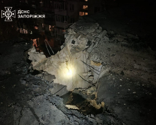 Наслідки російських обстрілів Запорізької області 21 квітня. Фото: ДСНС