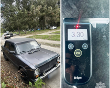 Без прав і з 3,30 проміле: у Запоріжжі водій врізався в інше авто