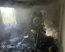 У Запоріжжі сталася масштабна пожежа - надзвичайники врятували 15 людей (фото, відео)