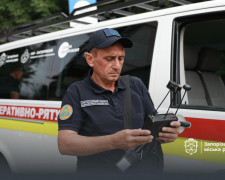 У Хортицькому районі Запоріжжя лисиця потрапила в укриття навчального закладу.