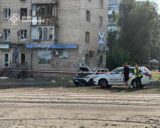 Наслідки авіаударів по Запоріжжю 5 липня. Фото: ДСНС