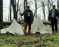 Усіяна дронами Хортиця: запорізький дослідник показав наслідки ворожих атак (фото)