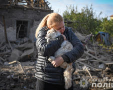 Під час ворожого обстрілу Запоріжжя літнє подружжя дивом врятувалося, а їхнім домашнім улюбленцям не пощастило - відео, фото