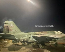 Як виглядає знищений на Запоріжжі російський літак - фото