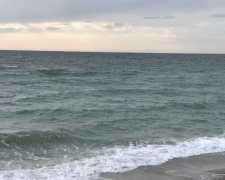 Як виглядає море на окупованому запорізькому курорті в перший місяць зими - відео