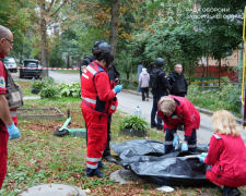 Наслідки російської атаки на Запоріжжя вранці 10 жовтня. Фото: ЗОВА