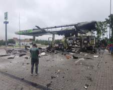 Наслідки ворожих ударів по Запоріжжю 9 липня, фото Державної екологічної інспекції Південного округу. 