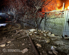 Ніч під дронами: у Запоріжжі внаслідок російської атаки є поранені та руйнування (фото)